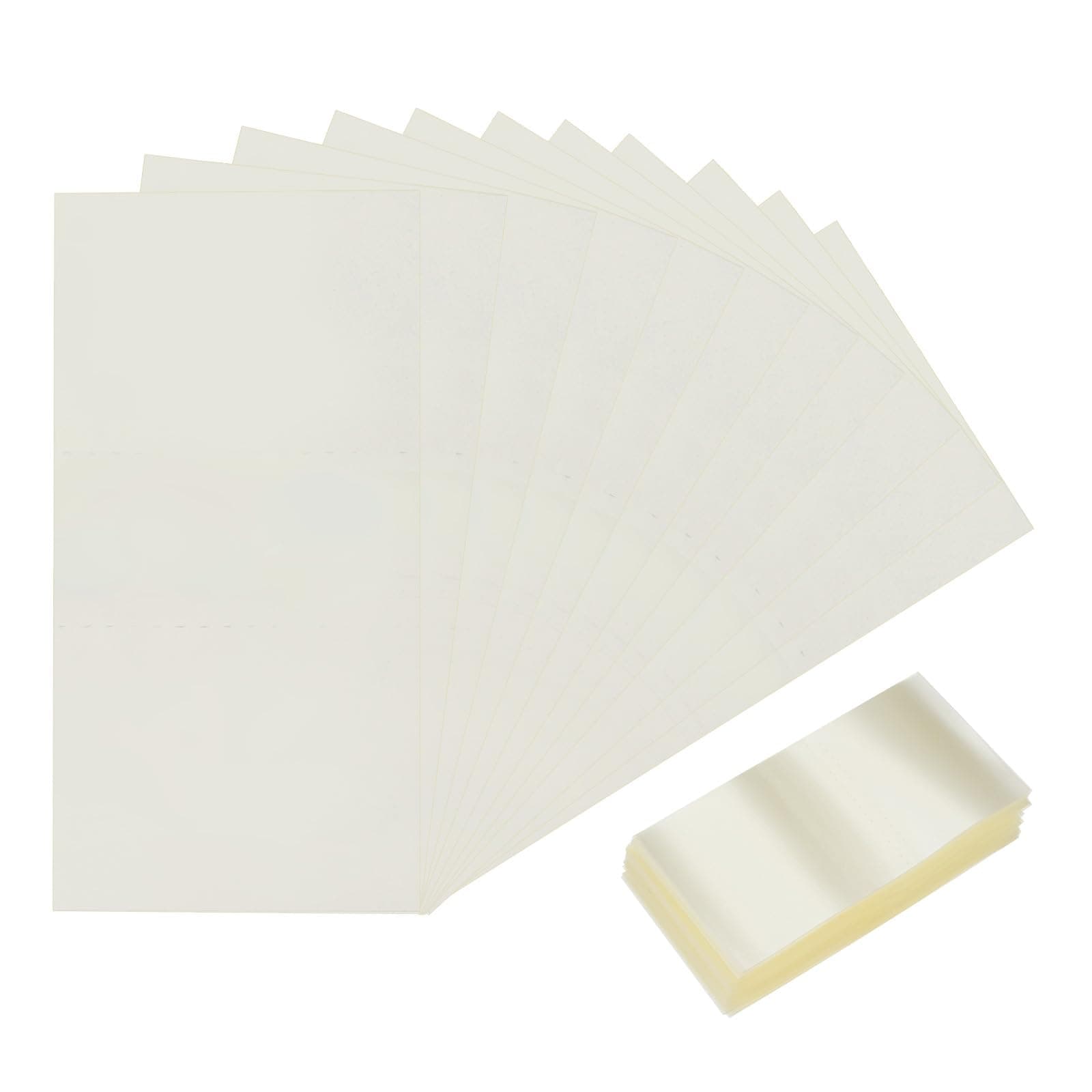 sourcing map 200Pcs Shrink Bands, 55x28mm PVC Clear Perforated Shrink Bands, Heat Shrink Wrap Bands for Bottles, Jars Seal for Dropper Bottle, Test Tube Bottles