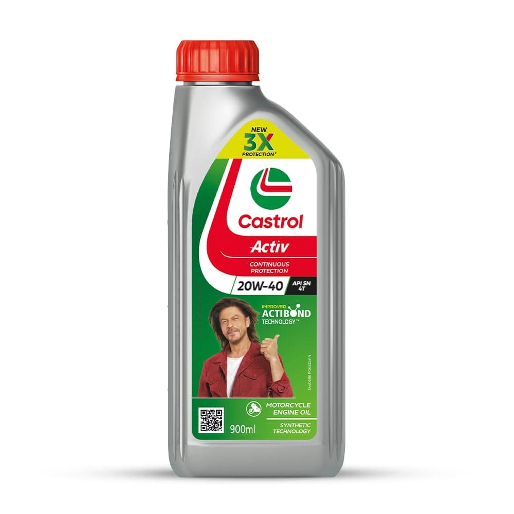CASTROL ACTIV 4T 20W40 New 900ml