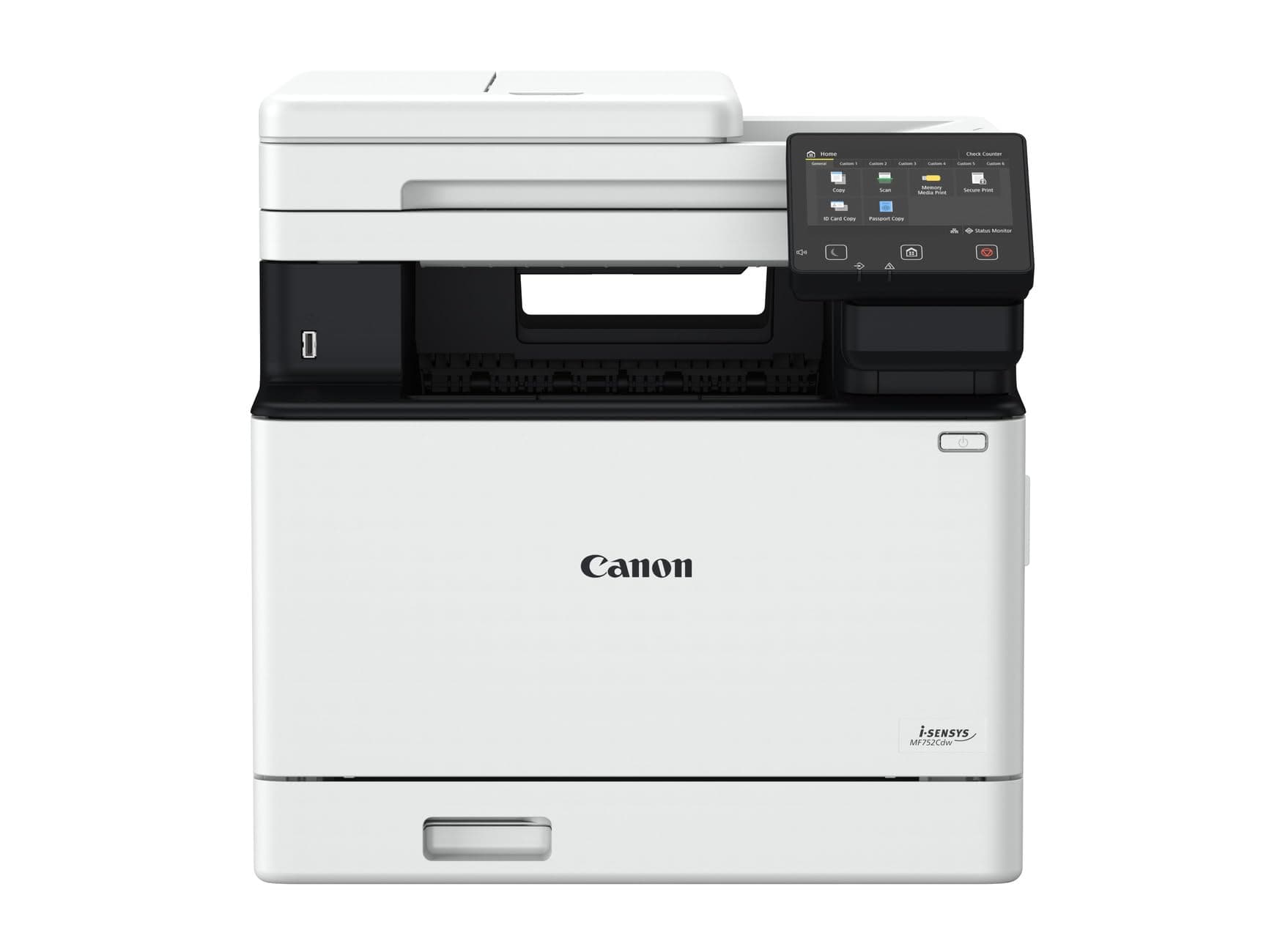 i-SENSYS MF752Cdw 3-in-1 Colour Laser Printer - Wireless, Wi-Fi, PC Connected & Network - A4 Print, Copy, Scan - 33ppm, Auto Duplex Print, Auto Scan - Compatible w/Mac, Windows, Linux