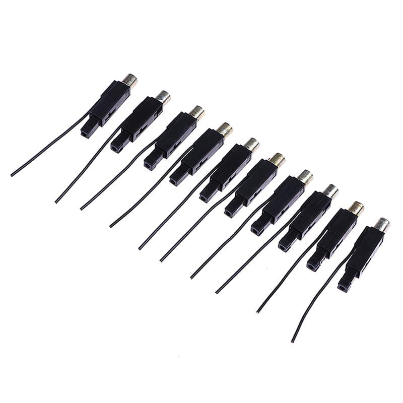 kekafu 10Pcs Piezoelectric Fire Wire Cap Electronic Igniter For Spray Lighter Stove Accessory Cooker Supplies Replacement Parts