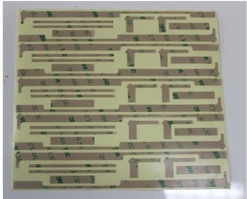 5X 3M Adhesive Sticker Strip Tape for APPLE iPad mini Touch Screen Digitize (Koomos Cleaning Cloth included)