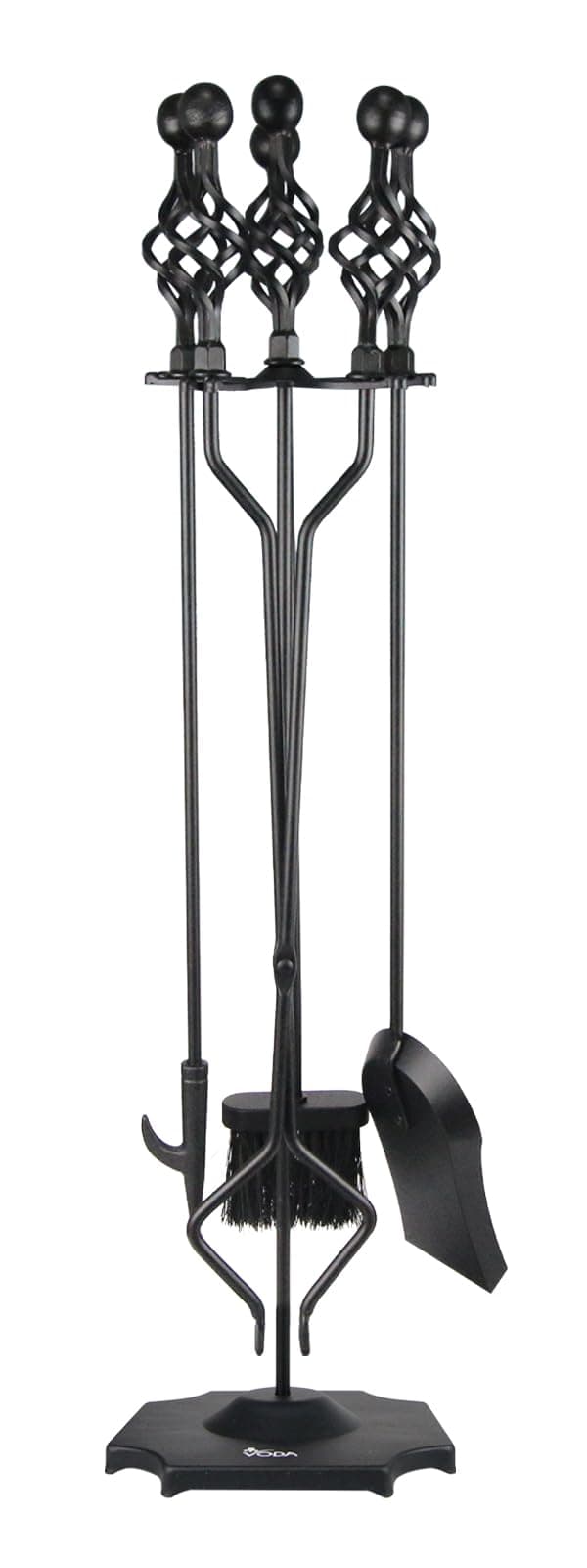 VODA Fireplace Tools Set, 5-Piece 33in