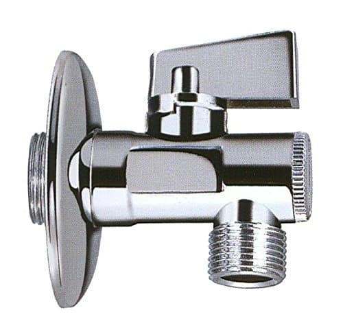 Chrome Water Isolating Ball Valve 1/2 x 1/2 BSP Lever for Taps Plumbing