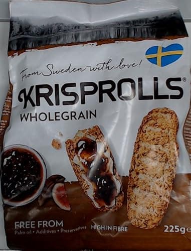 Pagen Wholegrain Krisprolls, 225g