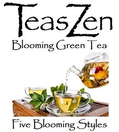 Blooming Green Tea, 5 Blooming Styles (Gift Bag)