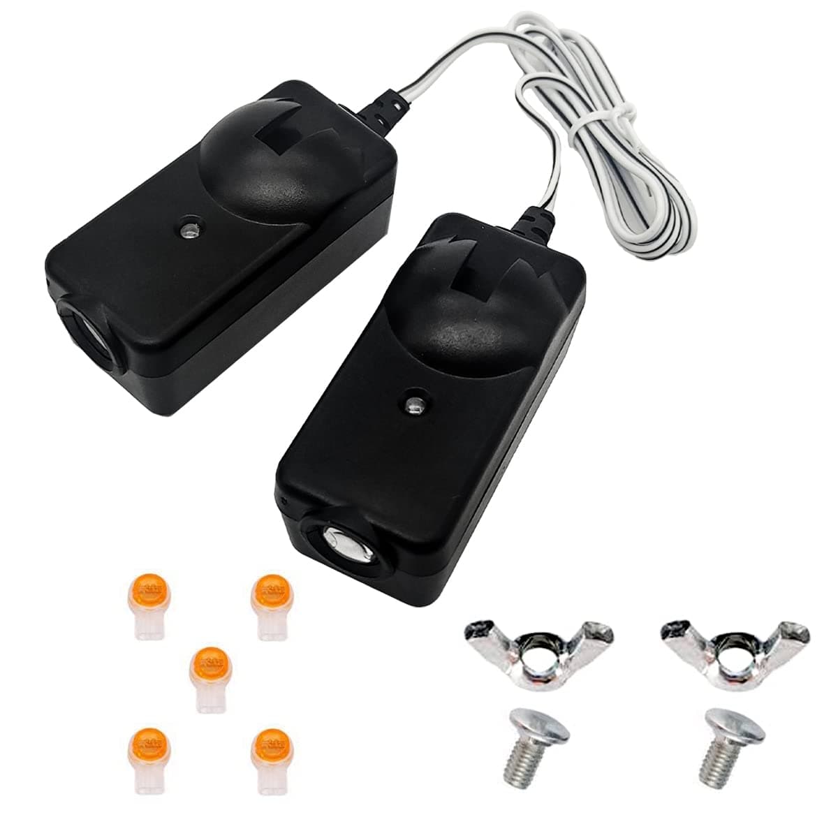 41A5034 Safety Sensor Kit Replacement for Liftmaster Chamberlain Craftsman Garage Door Sensors, Safety Sensor Beam Eyes Compatible with Liftmaster Chamberlain Craftsman Garage Door Openers After 1997