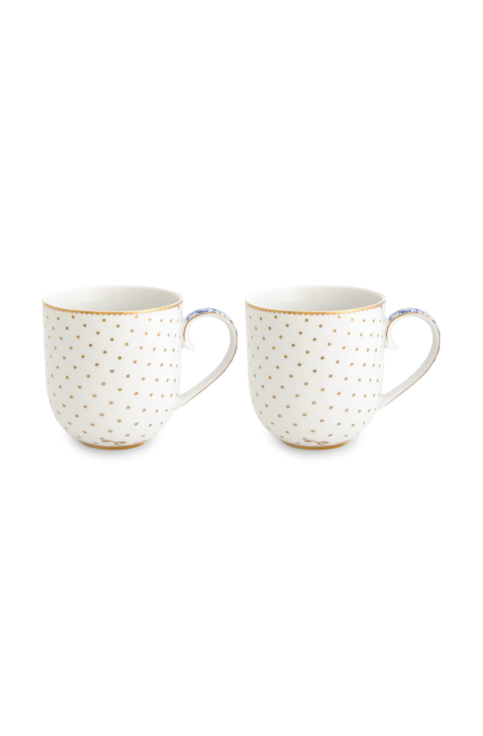 PIP StudioRoyal Mug 2-Pieces Set, White, 260 ml Capacity