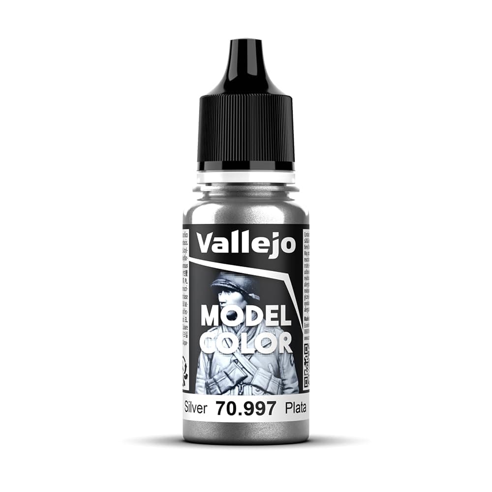 Silver Model Color Paint, 17ml