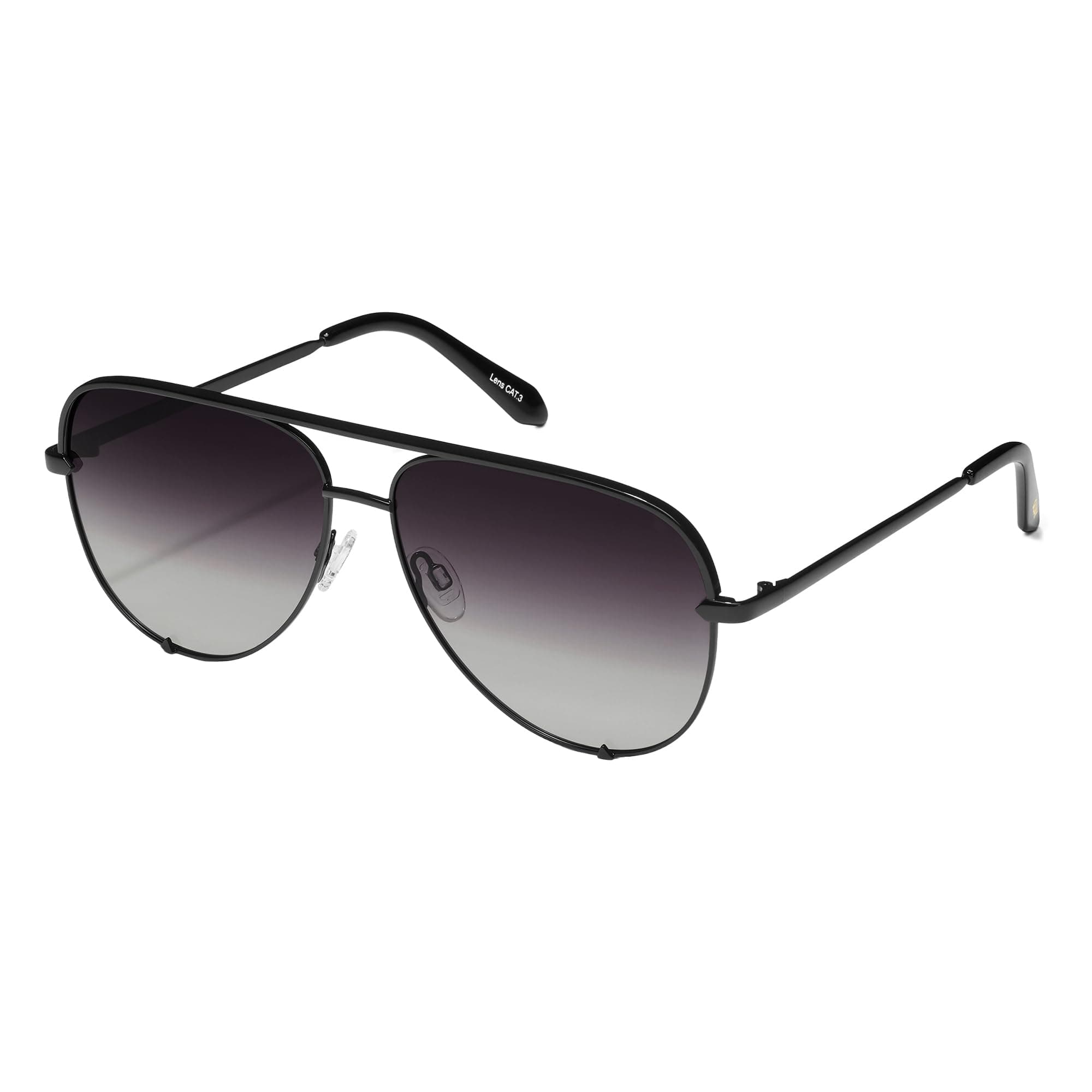 High Key Polarized Aviator Sunglasses, Oversized, Stylish Sunglasses with UV Protection, Unisex Aviators for Men & Women