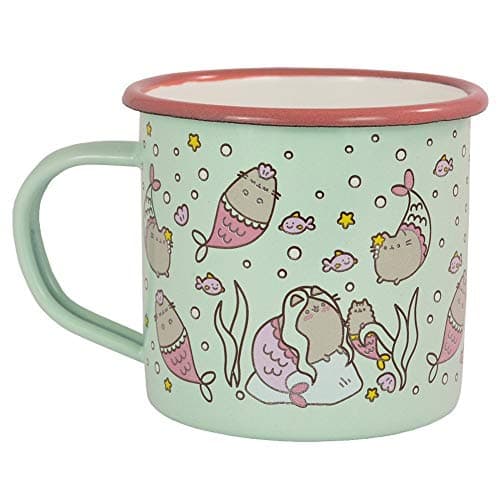 Enamel Mug Pusheen Mermaid - Lazy Cat Design