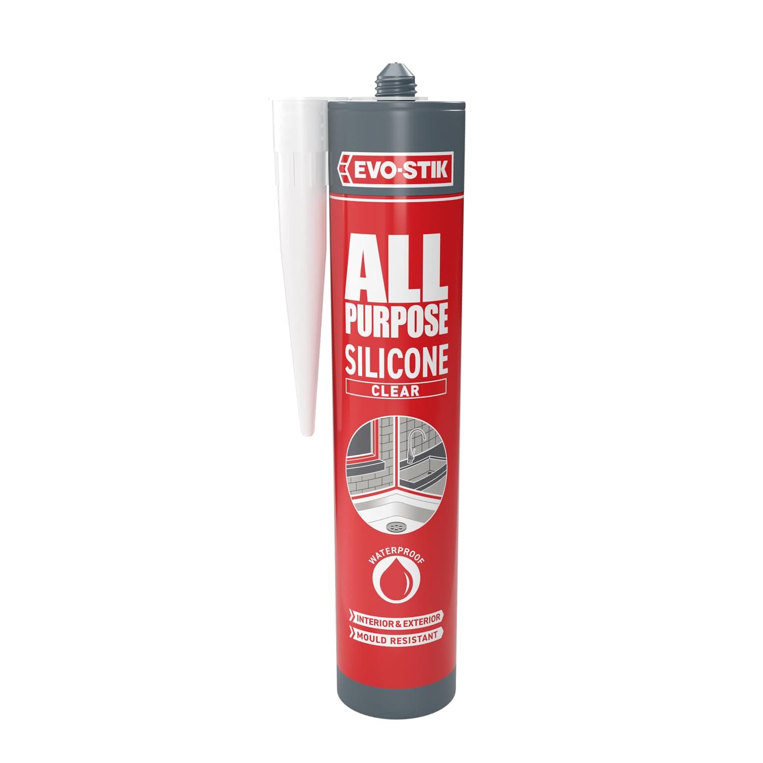 Evo-Stik Evo-Stike All Purpose Silicone Sealant