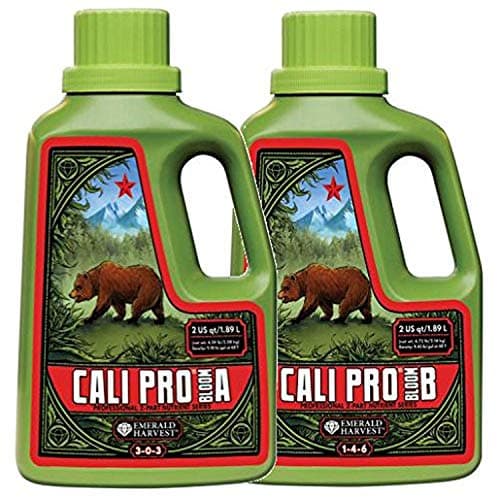 Emerald Harvest Cali Pro Bloom A+B Fertilizer Combo, 1.9 L