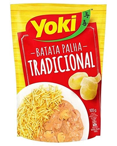 Yoki, Batata Palha Shoestring Chips, 4.93 Ounce