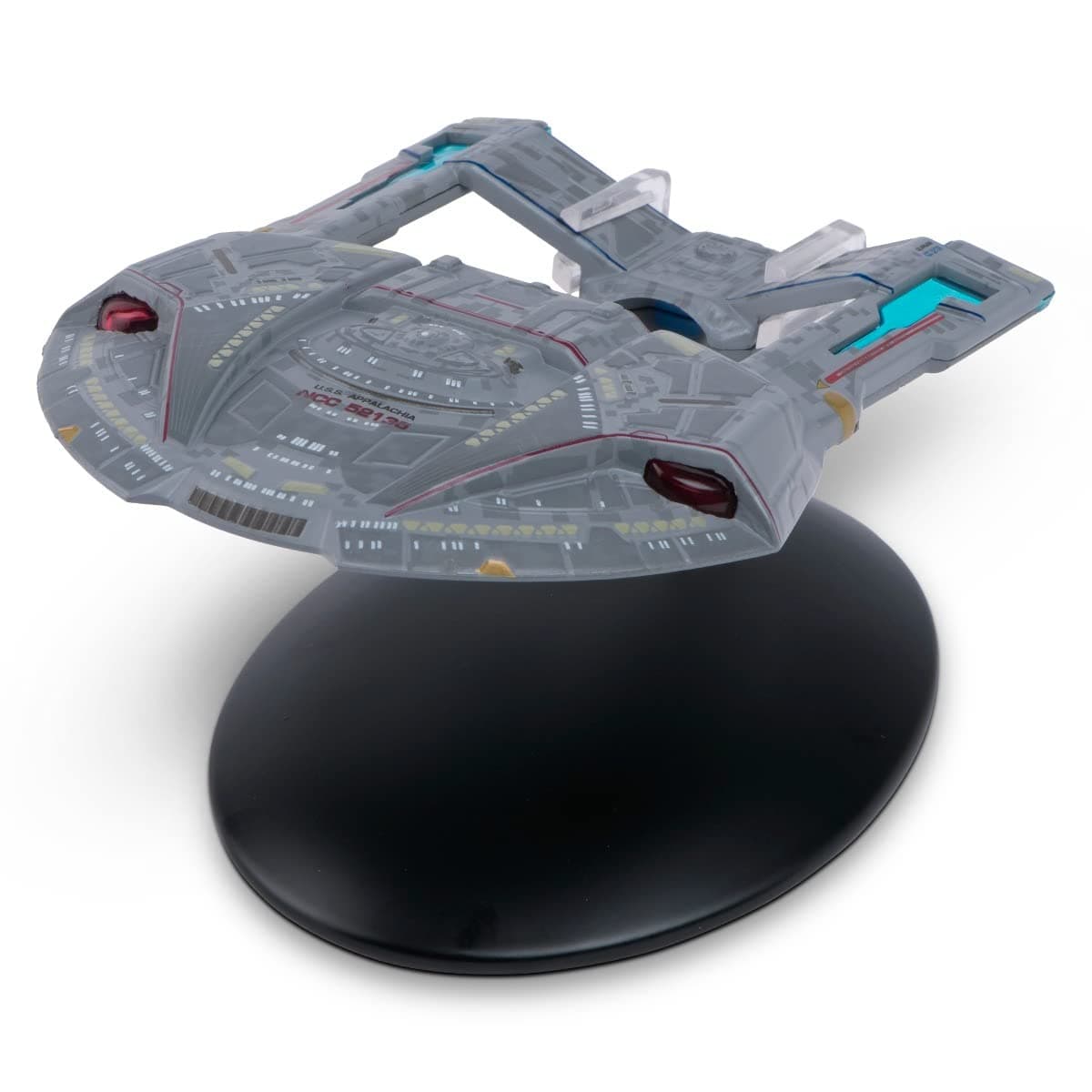 Eaglemoss Collections U.S.S. Appalachia NCC-52136 Steamrunner Star Trek Official Starships Collection Model, Blue, Metallic