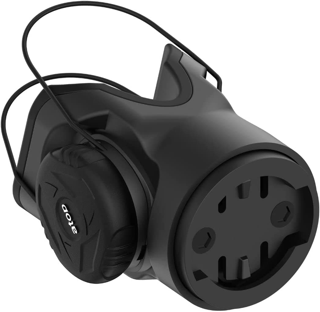 KOM Cycling for Garmin Varia Mount Tail Light Models Including Garmin Varia RearVue 820, RTL515, RTL510, RVR315, Magene L508 Featuring an ATOP Dial for Security - Varia Seatpost Radar Mount