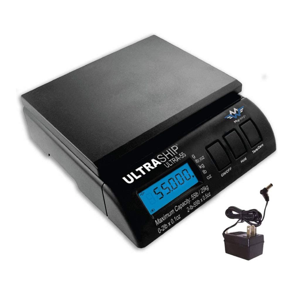 UltraShip 55 lb. Digital Postal Shipping & Kitchen Scale
