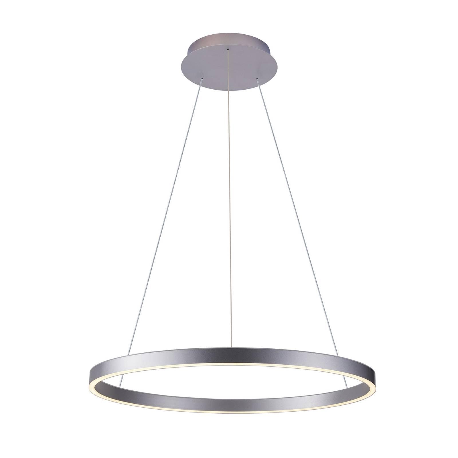Ceiling Light 'Answin' (Modern) in Silver Made of Aluminium for e.g. Living Room & Dining Room (1 Light Source,) from Arcchio | Pendant Lighting, lamp, Hanging lamp, lamp, Ceiling lamp, Hanging Light