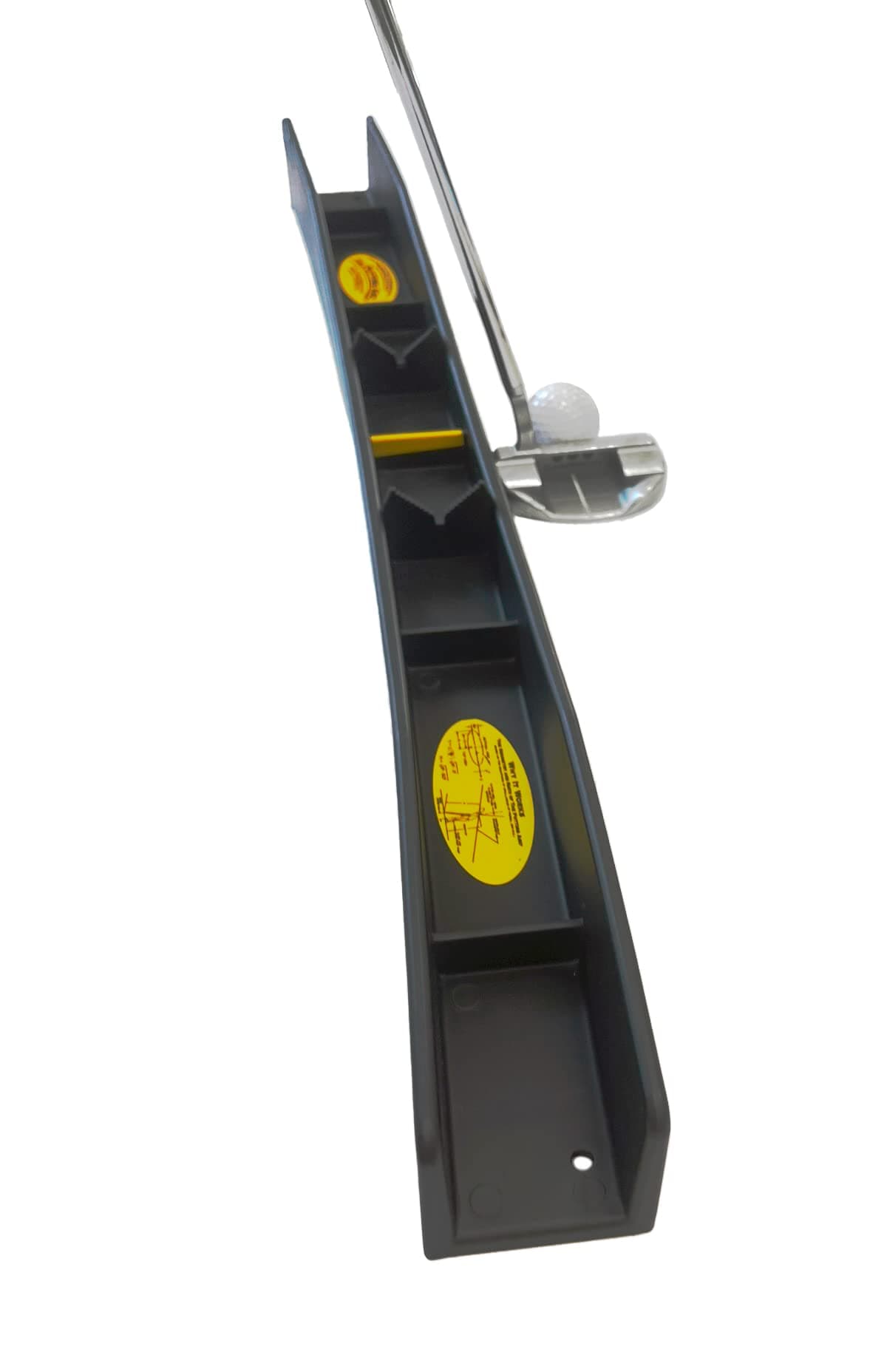 The Putting Arc - MS3D Model - Golf Training Aid Used to Perfect Your Putting and Reduce Your Score! - Practice and Master Your Putting Fundamentals! - Midnight Black - Proudly Made in The USA