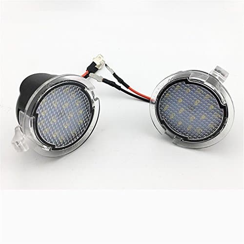 Ronben High Power White LED Side Mirror Puddle Lights Welcome Light For Ford F150 2009-2014 Edge