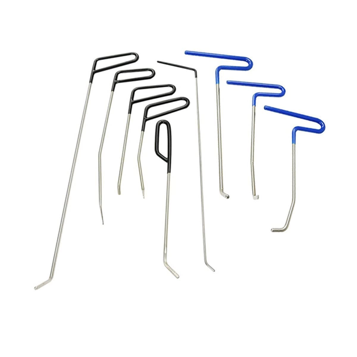 Dent Removal Rods Tools Kit 17pcs Removal Paintless Car Dent Repair Rods Kit for Car Repair