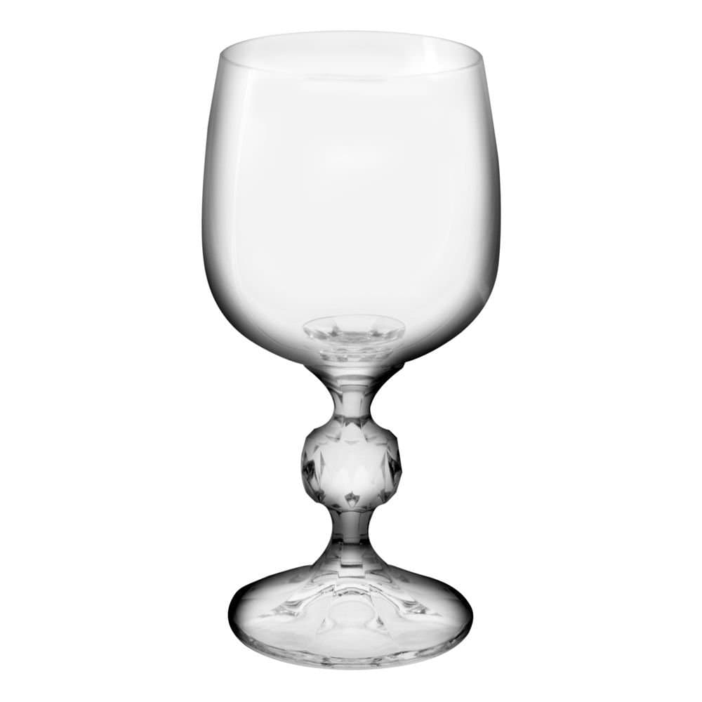 White Wine Glasses Bohemia Transparent
