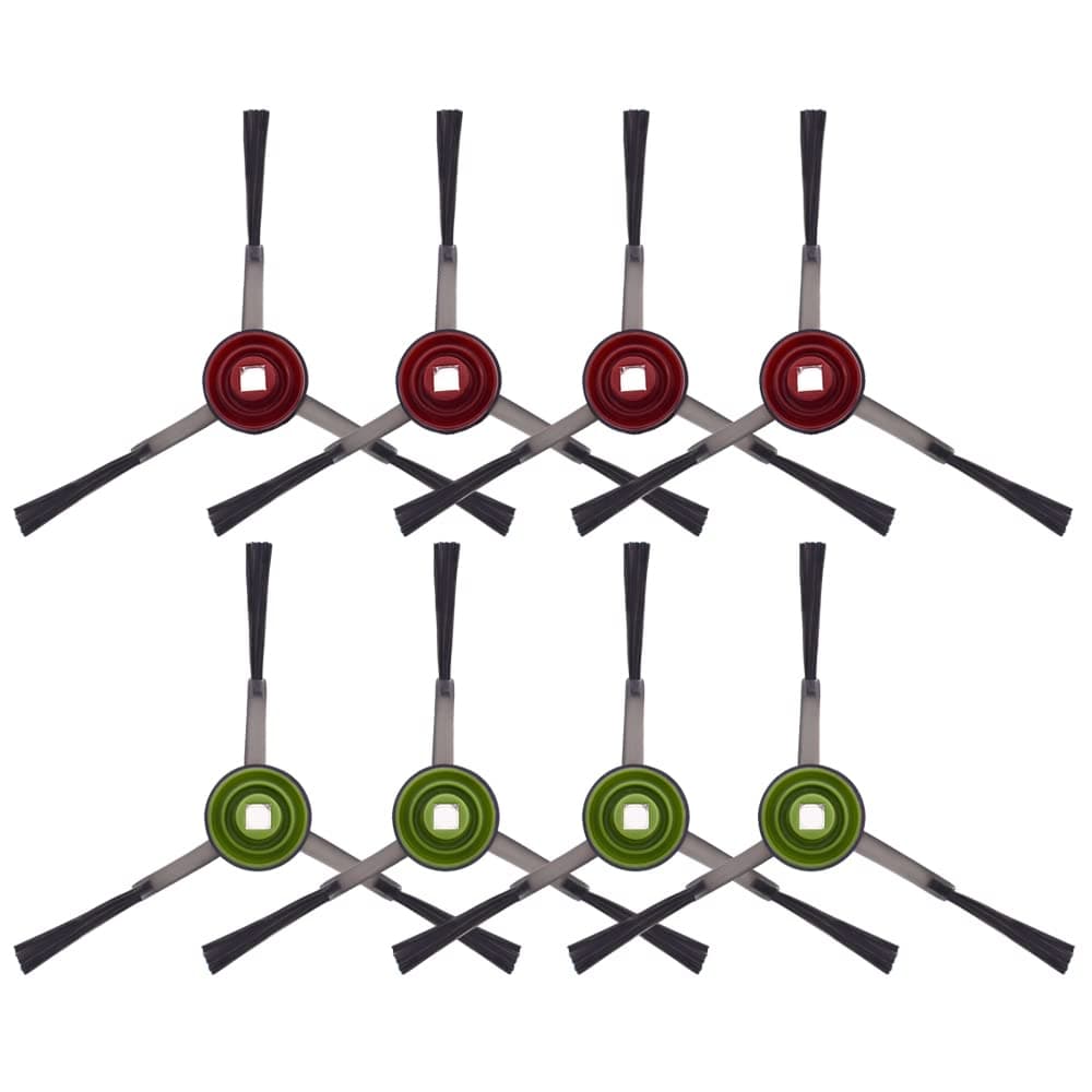 Side Brush Compatible with Ecovacs Deebot OZMO 920, 950, T8 AIVI, T9+, N8 Pro Plus, X1, T10 Omni, T10 Plus, N10 Plus, T20 Omni, yeedi vac, vac max, vac station, vac 2 pro, Robot Vacuums, 8-Pack