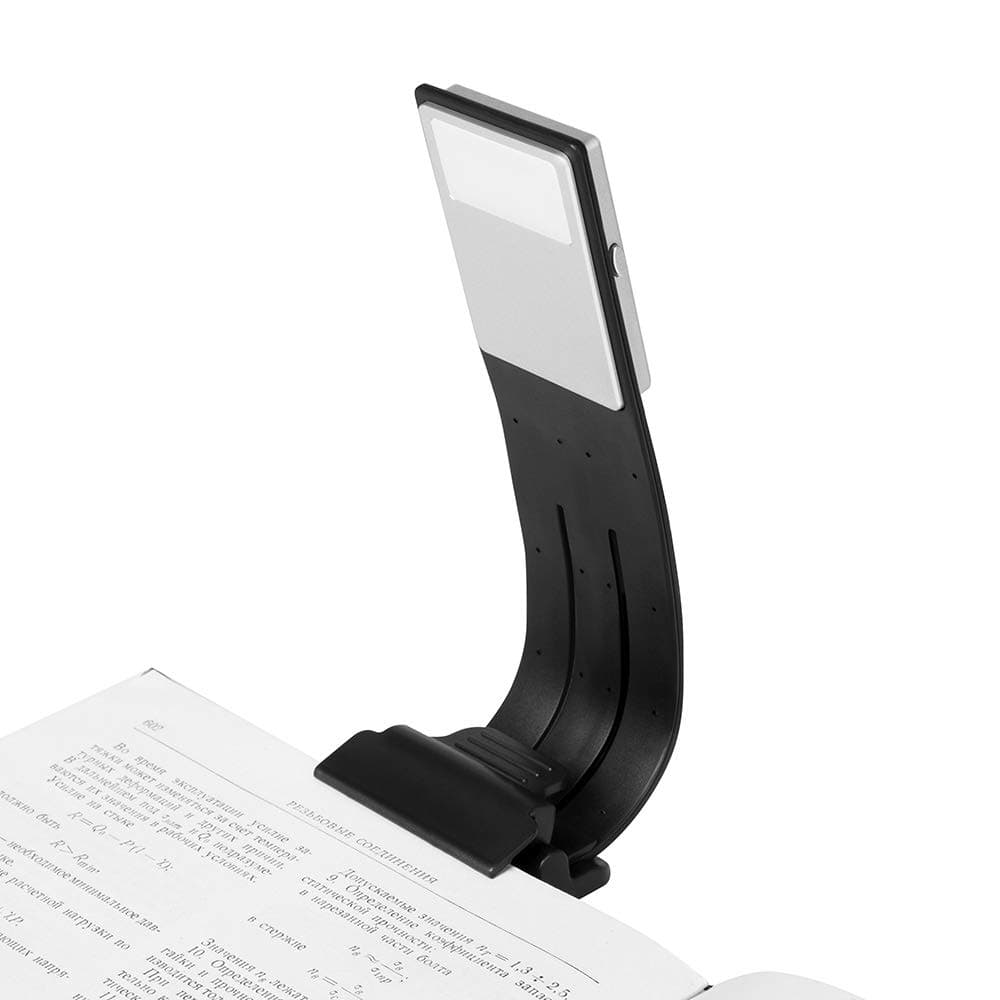Ayotu Magnetic Clip-on LED Reading Light Lamp Flexible Arm E-Reader Light with USB Rechargeable 3 Color Temperature Adjustable Book Lights for, eBook Readers, Tablet, iPad, Kobo, Laptops etc (Balck)