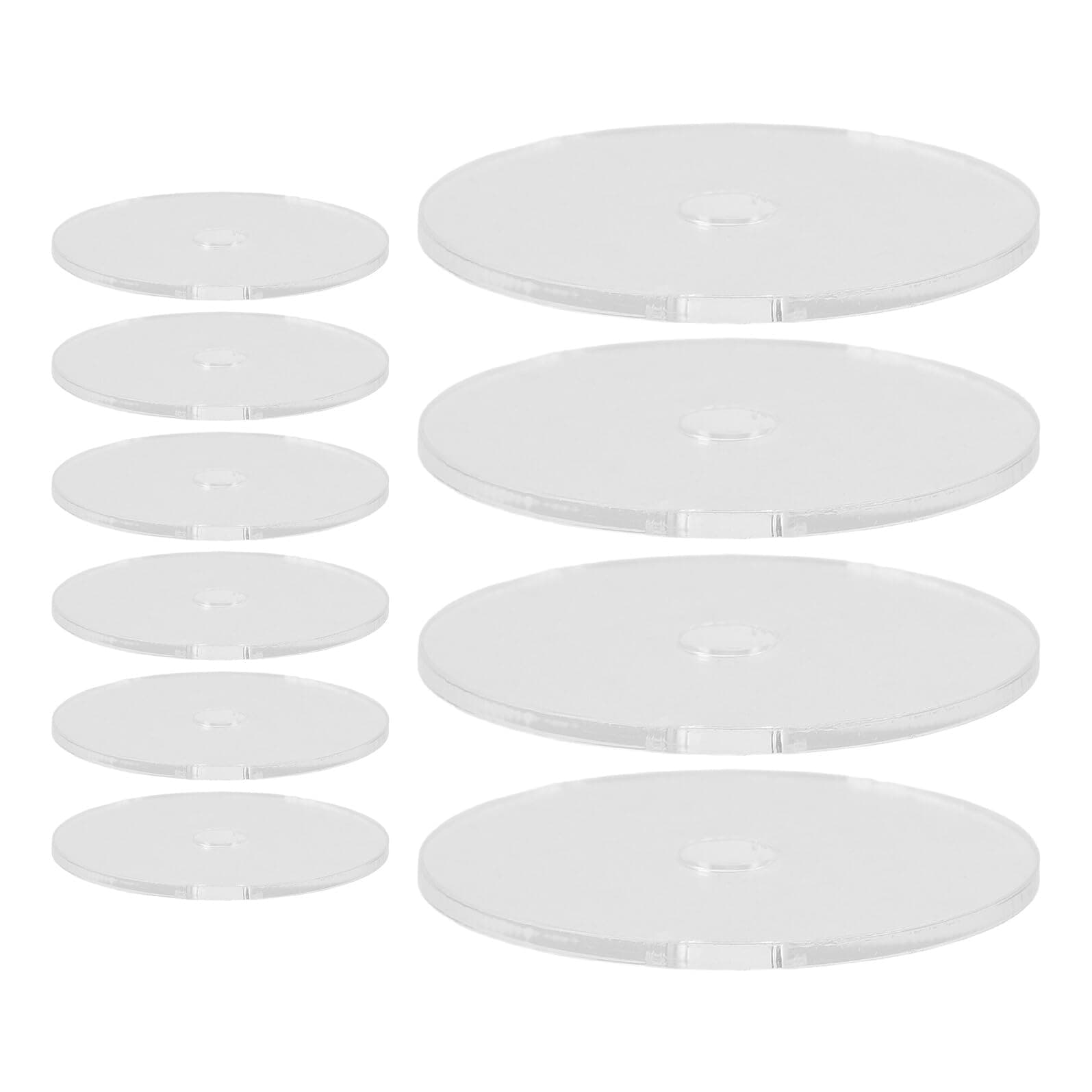 Hohopeti Mini CD Keychain – .' Vinyl Record Style Pendant for Music Lovers, Album Cover Keyrings, DIY Craft Supply for Party Decorations and Accessories