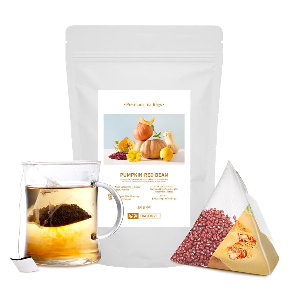 - ONDAMGO White Pumpkin-Red Bean Tea 30T Warm Tea 1.05oz / 호박팥차