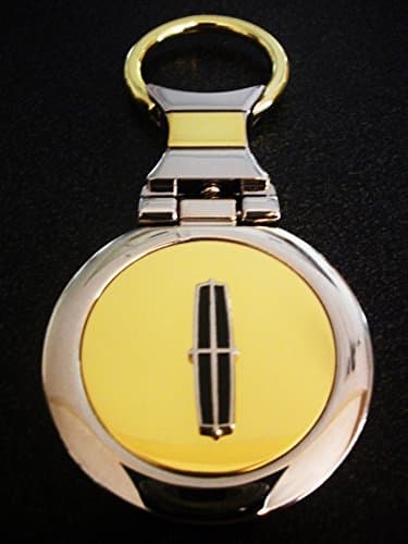 Lincoln Two-Tone Gold & Silver Key Chain