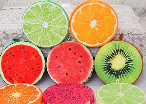Mama Baba 3D Fruit Cushion Pillow Sofa Pillow - UK Seller, Fast Delivery (Kiwi)
