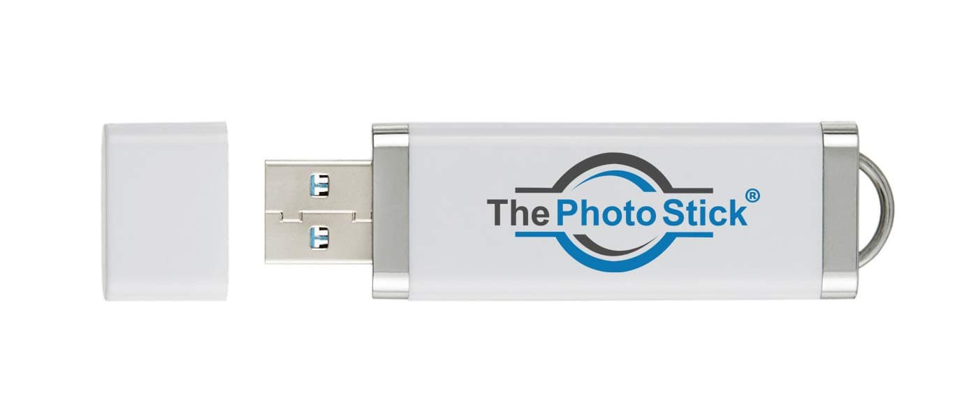 ThePhotoStick 2.0 for PC and Mac Computers, 64GB Backup and Storage Device Photos and Videos, Now with Free Photo/Video Organizer