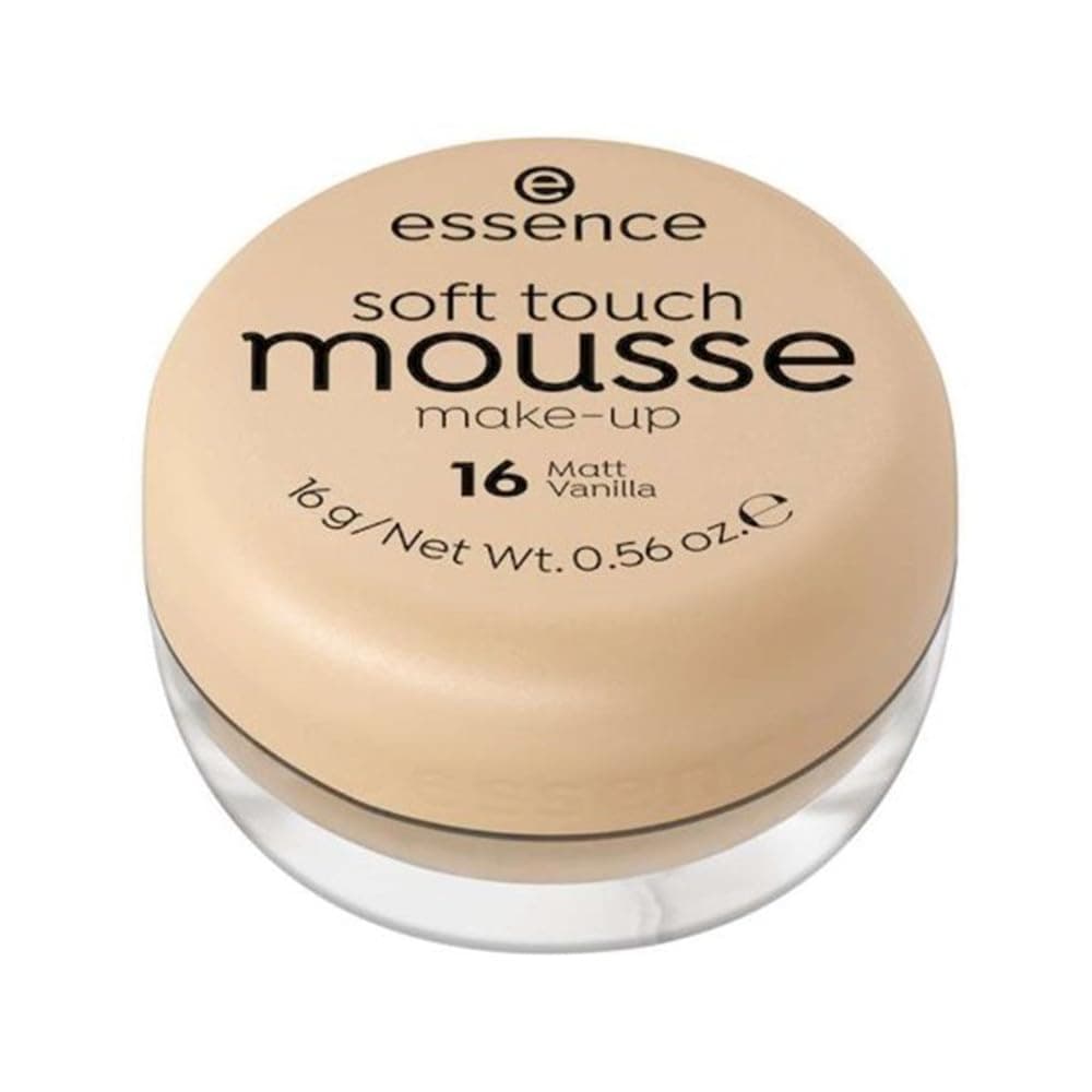 ESSENCE MAQUILLAJE SOFT TOUCH MOUSSE 16 MATT VANILLA