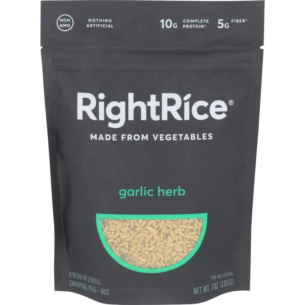 Right Rice Garlic Herb Rice, 7 Ounce - 6 per case.