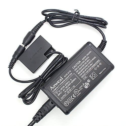 Aaweal Fully Decoded ACK-E18 AC Charger Adapter for Canon T6i, Canon T7i, Canon T6s, Canon EOS 750D 760D 800D 77D 8000D kiss X8i DSLR Cameras ( Replacement LP-E17 Battery, LC-E17 LC-E17E Charger )