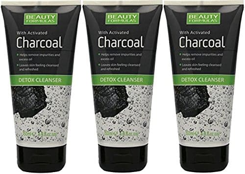 CHARCOAL DETOX CLEANSER 150ML Pack of 3
