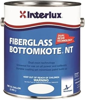 INTERLUX - Fiberglass Bottomkote NT, Paint For Fiberglass Boats, Antifouling Paint For Boats, Marine Paint For Fiberglass Boats, Antifouling Bottom Paint in Blue