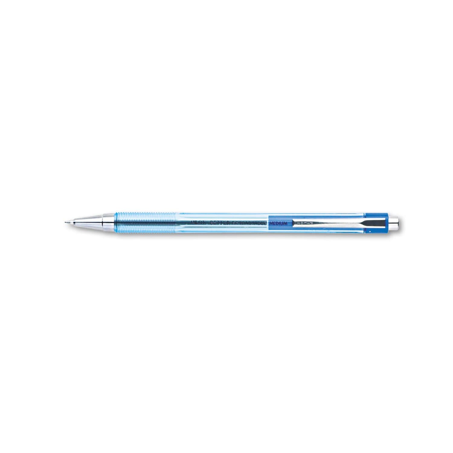 The Better Ball Point Pen Refillable & Retractable Ballpoint Pens, Medium Point, Blue Ink, 12-Pack (30006) (Packaging May Vary)