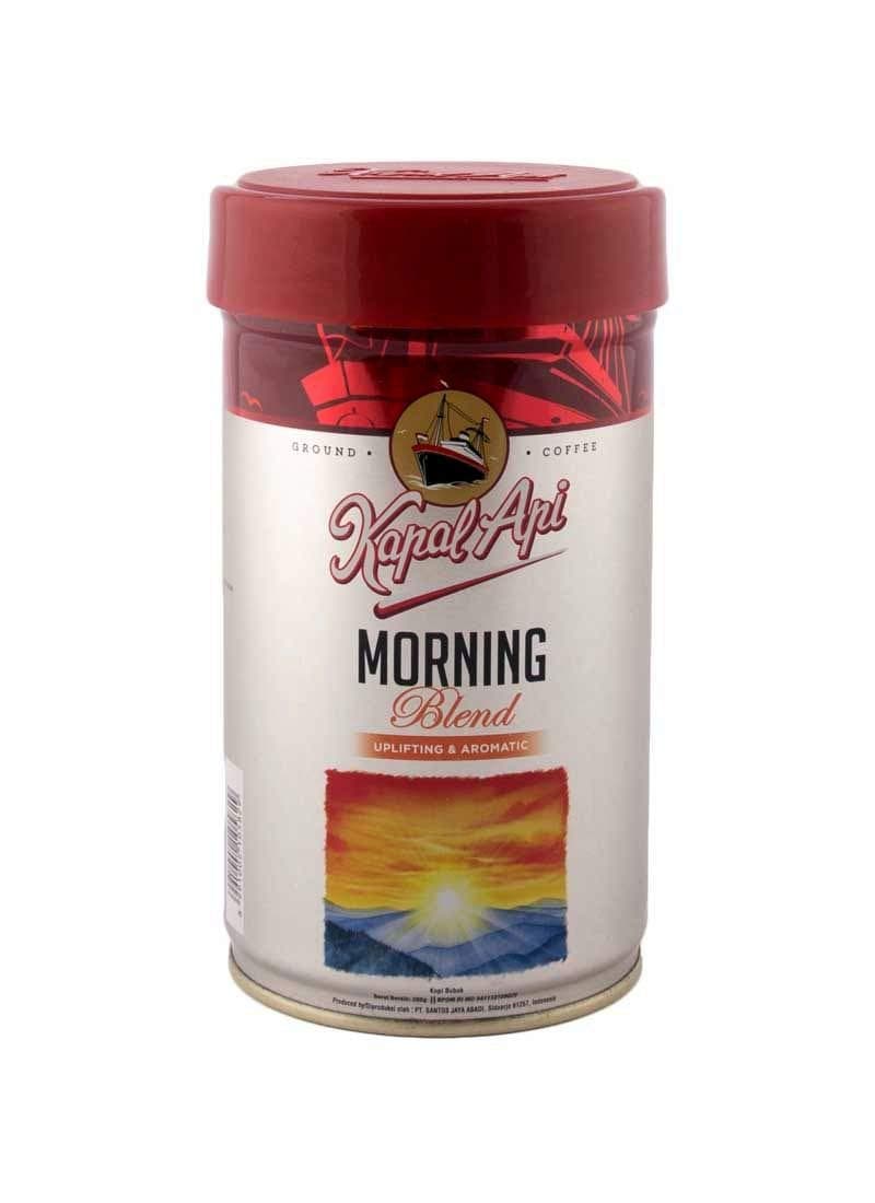 Morning Blend Coffee by Kapal Api- Uplifting & Aromatic, 200 g (7 oz.)