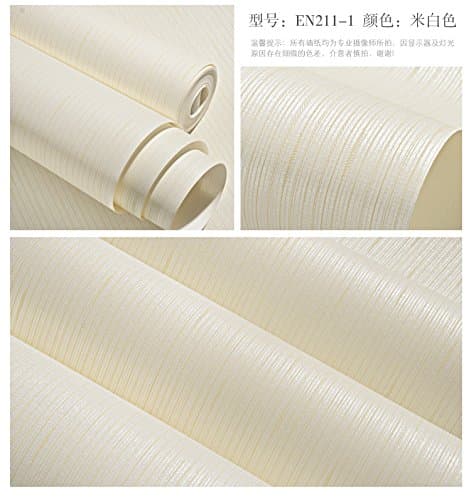 Modern Simple Plain Non-Woven Background Wallpaper,Beige,Wallpaper Only