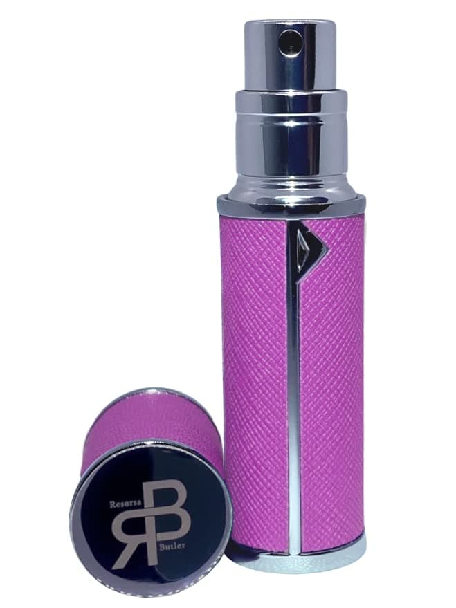 Perfume Atomiser, UK Brand, Refillable & Travel Size Perfume Bottle, Leaking Proof, Bottom Pump, Luxurious Small women and men, 5ml (Royal Purple)
