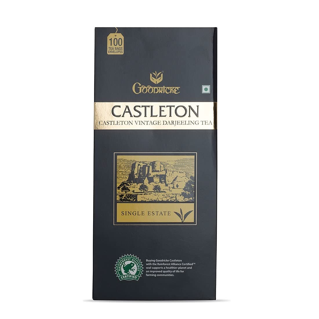 Castleton Premium Darjeeling Tea Bags-100 Tea Bags