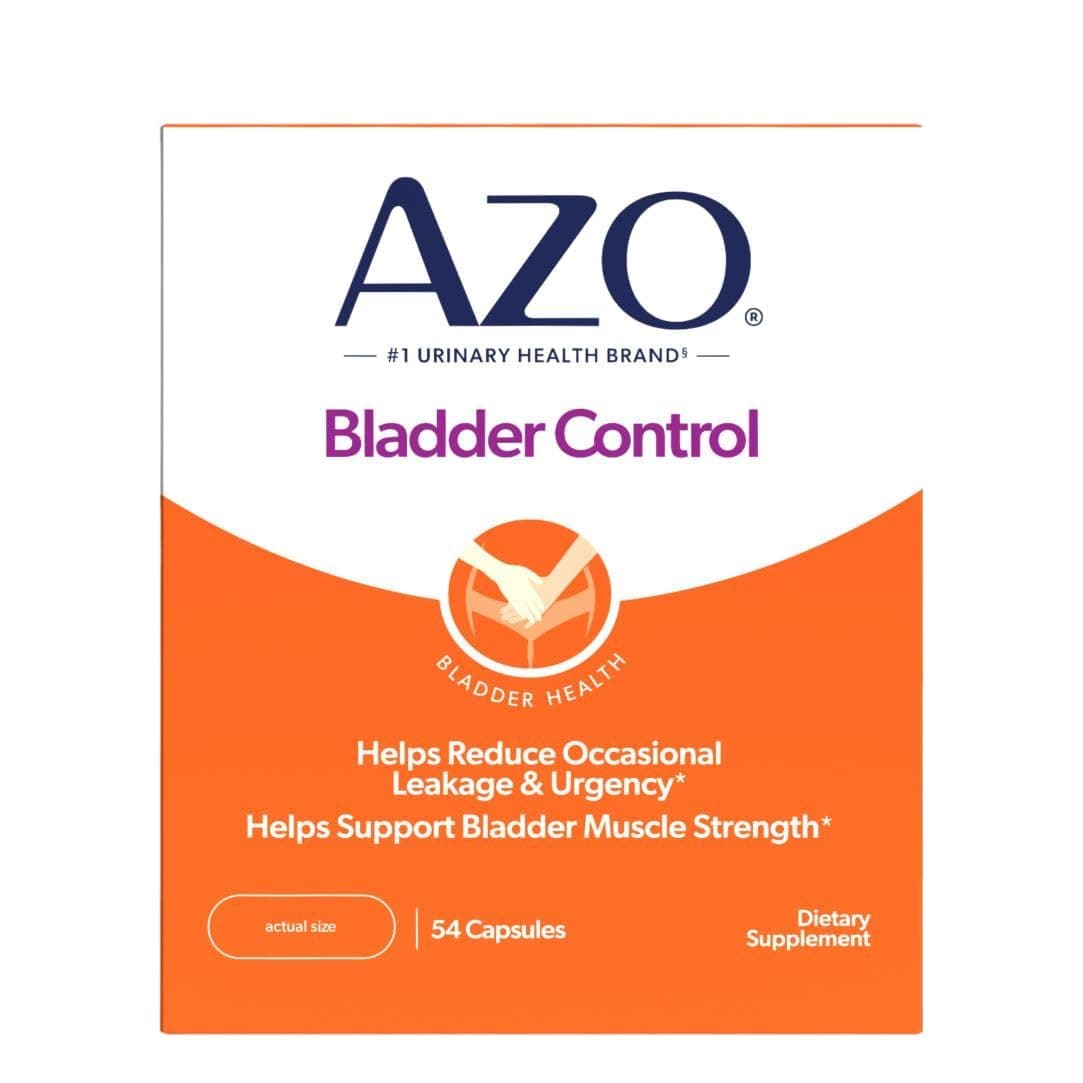 Bladder Control with Go-Less Daily Supplement | Helps Reduce Occasional Urgency& leakage due to laughing, sneezing and exercise | 54 Count Capsules