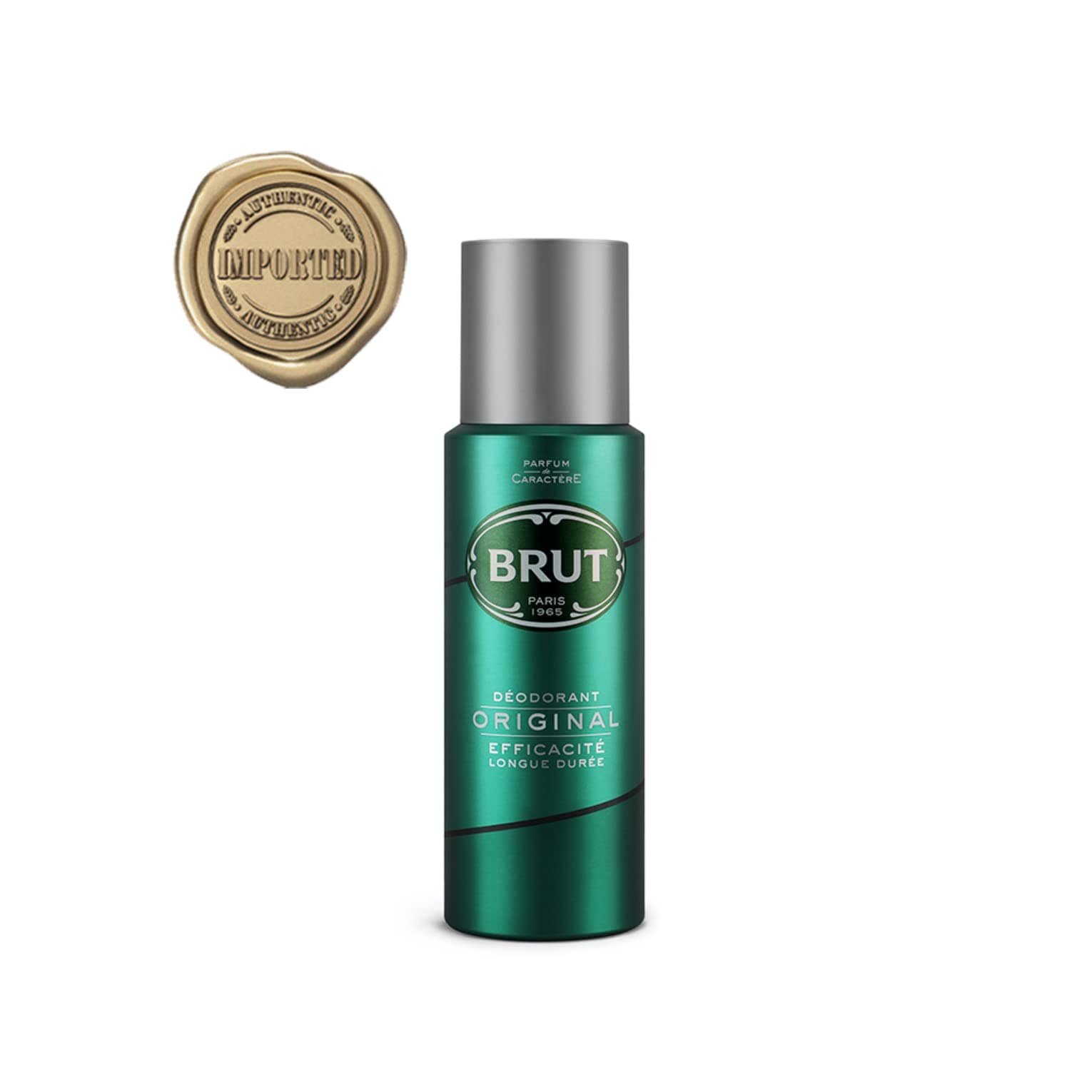 Brut Deodorant Spray for Men, Original, Fresh, Authentic Fragrance, Long Lasting Deo, 200 ml