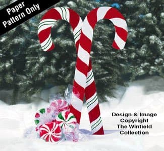 Giant Yard Candies Woodworking Project Plan