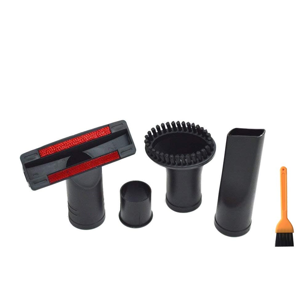 EZ SPARES 4PCS Replacement for Universal 32mm-35mm 1.25inch Flexible Small Mini Tool Wand Vacuum Cleaner Crevices Tool Sofa Brush Accessories Brush Kits for All Vacuum Hoses Accepting