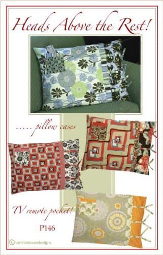 Heads Above the Rest - Pillows Sewing Pattern from Vanilla House Designs