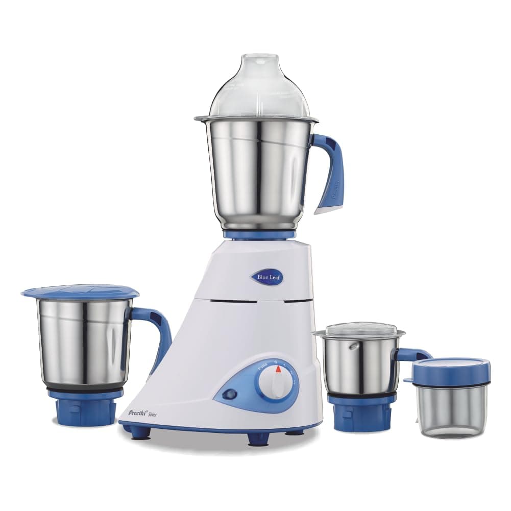 – Blue Leaf Silver MG-149-600 Watt Mixer Grinder (Indian Plug)