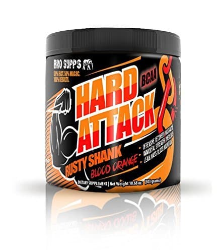 Hard Attack BCAA by DOM MAZZETTI - Rusty Shank Blood Orange Flavor