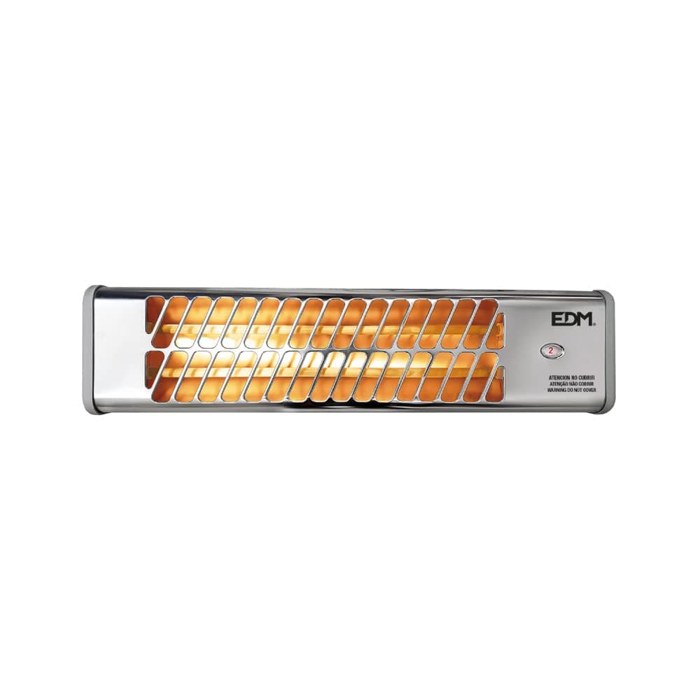 EDM 07108 Chrome Bathroom Heater 600-1200W